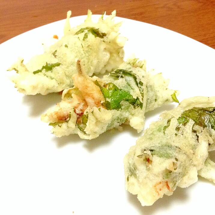 イラ(苛魚)の唐揚げ(大葉巻き)